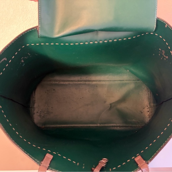 Authentic Tory Burch McGraw Tassel Leather Tote in Brown - Picture 9 of 11